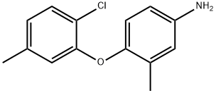 4-(2-CHLORO-5-METHYLPHENOXY)-3-METHYLPHENYLAMINE Struktur