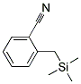 2-TRIMETHYLSILANYLMETHYL-BENZONITRILE Struktur