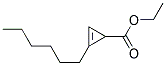 ETHYL 2-HEXYLCYCLOPROP-2-ENECARBOXYLATE Struktur