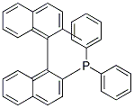 (R)-(+)-2-DIPHENYLPHOSPHINO-2'-METHYL-1,1'-BINAPHTHYL Struktur