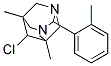 6-CHLORO-5,7-DIMETHYL-2-(2-METHYLPHENYL)-1,3-DIAZATRICYCLO[3.3.1.1(3,7)]DECANE Struktur