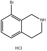 8-BROMO-1,2,3,4-TETRAHYDROISOQUINOLINE HYDROCHLORIDE Struktur