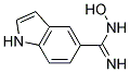 N-HYDROXY-1H-INDOLE-5-CARBOXAMIDINE Struktur