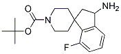 TERT-BUTYL 3-AMINO-7-FLUORO-2,3-DIHYDROSPIRO[INDENE-1,4'-PIPERIDINE]-1'-CARBOXYLATE Struktur