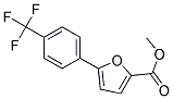 5-(4-TRIFLUOROMETHYLPHENYL)FURAN-2-CARBOXYLIC ACID METHYL ESTER Struktur