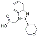 (2-MORPHOLIN-4-YL-1H-BENZIMIDAZOL-1-YL)ACETIC ACID Struktur