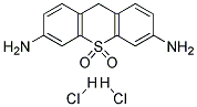 3,6-DIAMINOTHIOXANTHENE-10-DIOXIDE DIHCL Struktur