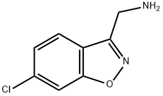 (6-CHLOROBENZO[D]ISOXAZOL-3-YL)METHANAMINE Struktur