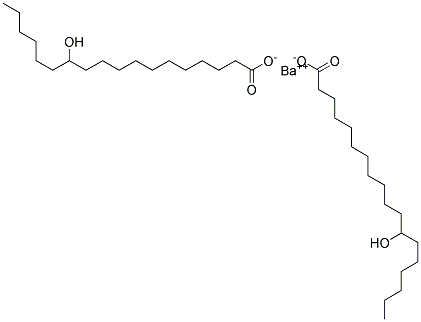 BARIUM-12-HYDROXY STEARATE Struktur