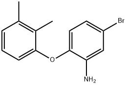 5-BROMO-2-(2,3-DIMETHYLPHENOXY)ANILINE Struktur