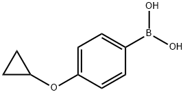 4-CYCLOPROPOXYPHENYLBORONIC ACID Struktur