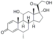 ANTI-PREDNISOLONE, 6-ALPHA-METHYL Struktur