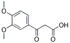 3-(3,4-DIMETHOXY-PHENYL)-3-OXO-PROPIONIC ACID Struktur