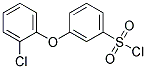 [3-(2-CHLOROPHENOXY)PHENYL]SULPHONYL CHLORIDE Struktur