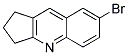 7-BROMO-2,3-DIHYDRO-1H-CYCLOPENTA[B]-QUINOLINE Struktur