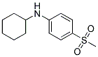 N-CYCLOHEXYL-N-[4-(METHYLSULFONYL)PHENYL]AMINE Struktur