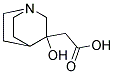 (3-HYDROXY-1-AZA-BICYCLO[2.2.2]OCT-3-YL)-ACETIC ACID Struktur