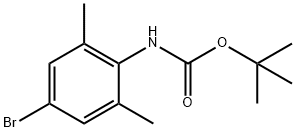 TERT-BUTYL 4-BROMO-2,6-DIMETHYLPHENYLCARBAMATE Struktur