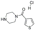 PIPERAZIN-1-YL-THIOPHEN-3-YL-METHANONE HYDROCHLORIDE Struktur