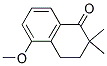 5-METHOXY-2,2-DIMETHYL-3,4-DIHYDRO-2H-NAPHTHALEN-1-ONE Struktur