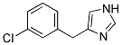 4-(3-CHLORO-BENZYL)-1H-IMIDAZOLE Struktur
