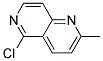 5-CHLORO-2-METHYL-1,6-NAPHTHYRIDINE Struktur