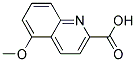 5-METHOXY-QUINOLINE-2-CARBOXYLIC ACID Struktur