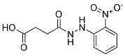 3-[N'-(2-NITRO-PHENYL)-HYDRAZINOCARBONYL]-PROPIONIC ACID Struktur