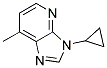 3-CYCLOPROPYL-7-METHYL-3H-IMIDAZO[4,5-B]PYRIDINE Struktur