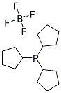 TRICYCLOPENTYLPHOSPHINE TETRAFLUOROBORATE Struktur