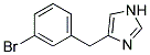 4-(3-BROMO-BENZYL)-1H-IMIDAZOLE Struktur