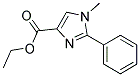 ETHYL 1-METHYL-2-PHENYL-1H-IMIDAZOLE-4-CARBOXYLATE Struktur