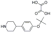 4-(4-TERT-BUTYLOXYPHENYL) PIPERIDINE OXALATE Struktur