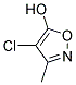 4-CHLORO-5-HYDROXY-3-METHYLISOXAZOLE Struktur