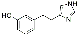 3-[2-(1H-IMIDAZOL-4-YL)-ETHYL]-PHENOL Struktur