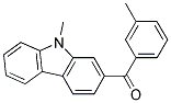 (9-METHYL-9H-CARBAZOL-2-YL)-M-TOLYL-METHANONE Struktur