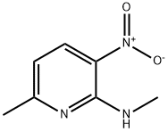 METHYL-(6-METHYL-3-NITRO-PYRIDIN-2-YL)-AMINE Struktur