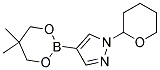 4-(5,5-DIMETHYL-[1,3,2]DIOXABORINAN-2-YL)-1-(TETRAHYDROPYRAN-2-YL)-1H-PYRAZOLE Struktur