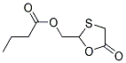 (5-OXO-1,3-OXATHIOLAN-2-YL)METHYL BUTANOATE Struktur