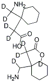 GABAPENTIN-D4 [1-(AMINOMETHYL-D2)CYCLOHEXANEACETIC-D2 ACID] Struktur