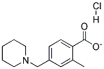 4-(2-METHOXYCARBOXYBENZYL) PIPERIDINE HCL Struktur