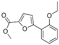 5-(2-ETHOXYPHENYL)FURAN-2-CARBOXYLIC ACID METHYL ESTER Struktur