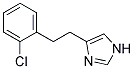 4-[2-(2-CHLORO-PHENYL)-ETHYL]-1H-IMIDAZOLE Struktur