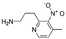 (4-METHYL-3-NITRO-PYRIDIN-2-YL)-PROPYL-AMINE Struktur