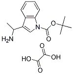 TERT-BUTYL 3-(1-AMINOETHYL)-1H-INDOLE-1-CARBOXYLATE OXALATE Struktur