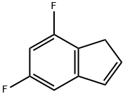 5,7-DIFLUORO-1H-INDENE Struktur