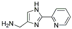 C-(2-PYRIDIN-2-YL-1H-IMIDAZOL-4-YL)-METHYLAMINE Struktur