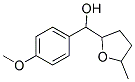 (4-METHOXY-PHENYL)-(5-METHYL-TETRAHYDRO-FURAN-2-YL)-METHANOL Struktur