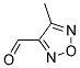 4-METHYL-1,2,5-OXADIAZOLE-3-CARBOXALDEHYDE Struktur