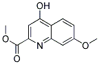 METHYL 4-HYDROXY-7-METHOXYQUINOLINE-2-CARBOXYLATE Struktur